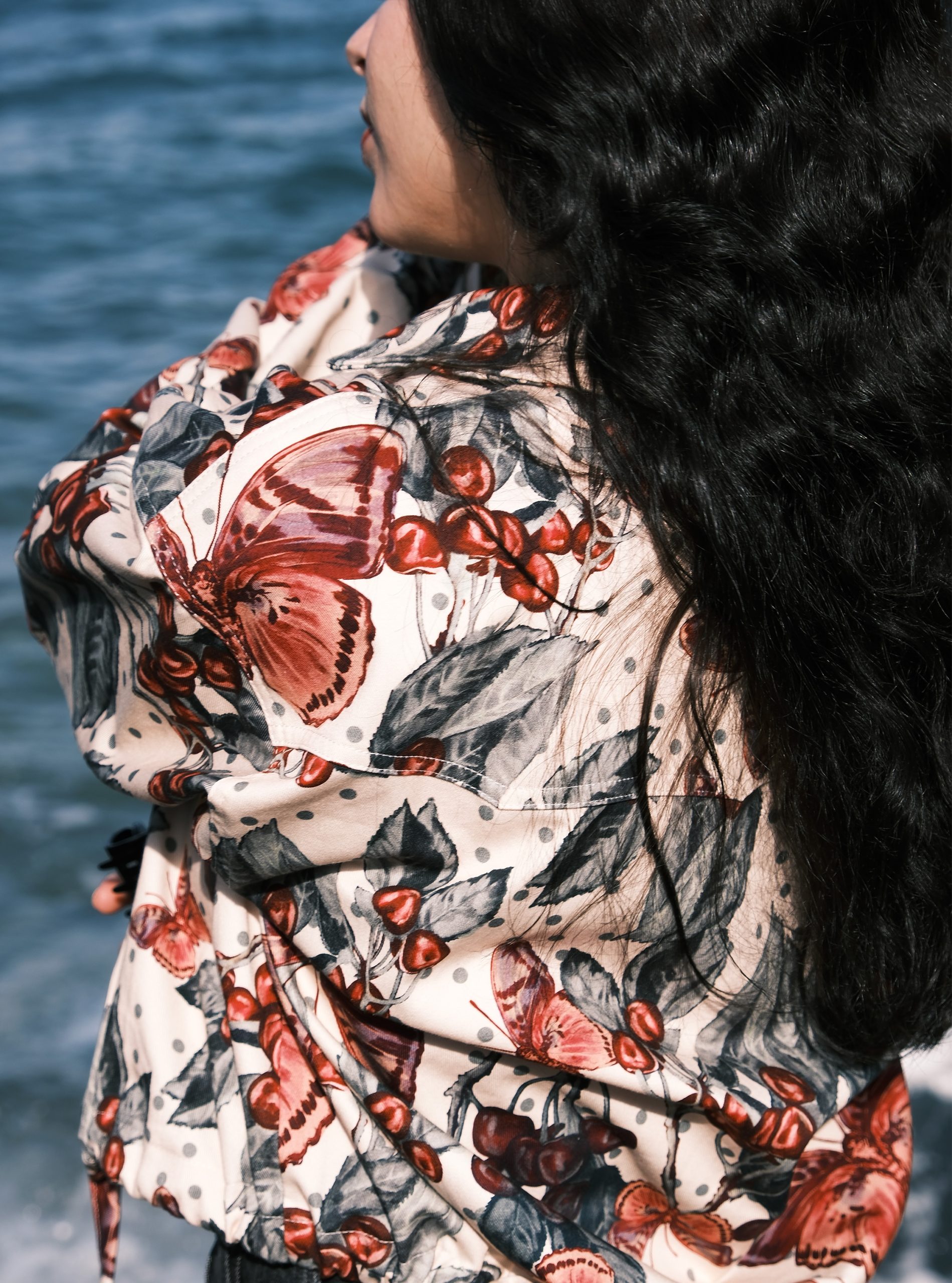 Cherry Bomber Jacket - Image 11